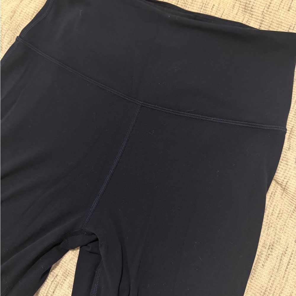 Lululemon Groove Nulu Super High Rise Pant in True Navy - Picture 3 of 5